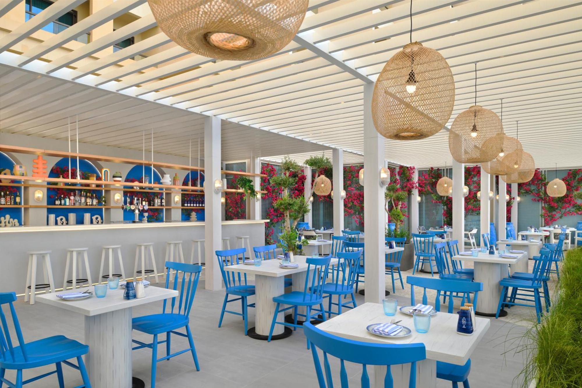 Ja Ocean View Hotel, Jumeirah Beach Dubai Esterno foto Restaurant interior